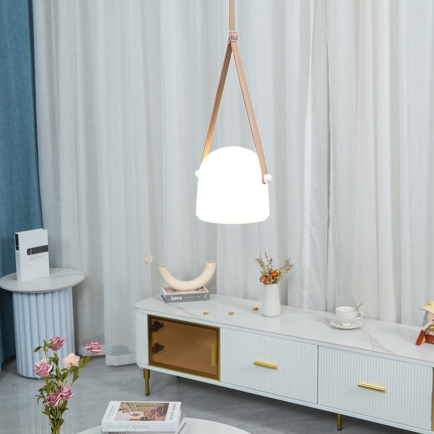 LunaMona - Lampada a sospensione elegante e contemporanea