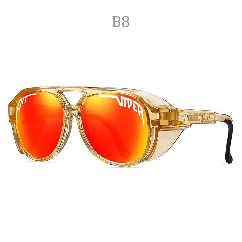 Winddichte UV400 Viper Motorrad-Sonnenbrille