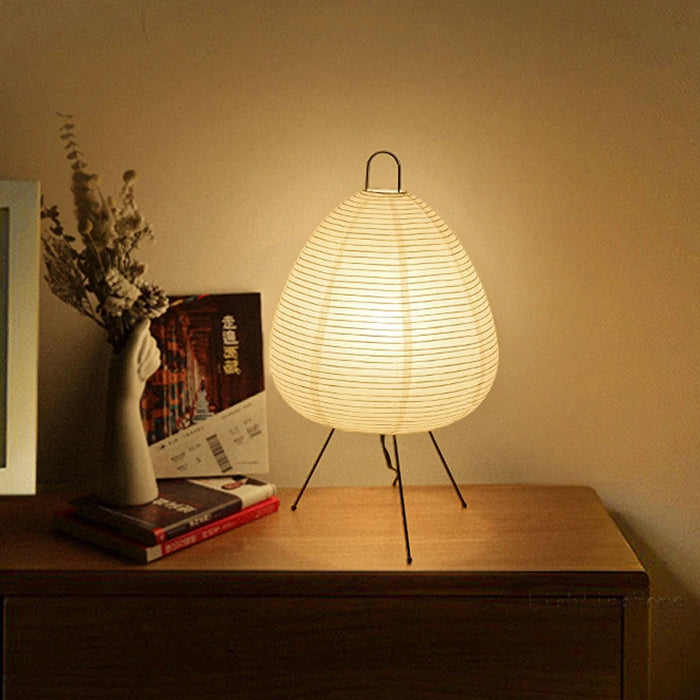 Lampe japonaise en papier de riz