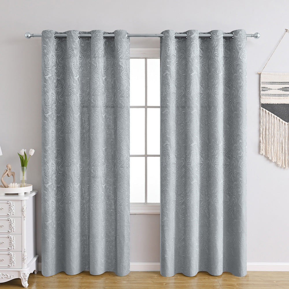 AquaShade - Textured Blackout Curtains that Add a Contemporary Touch to Your Living Room