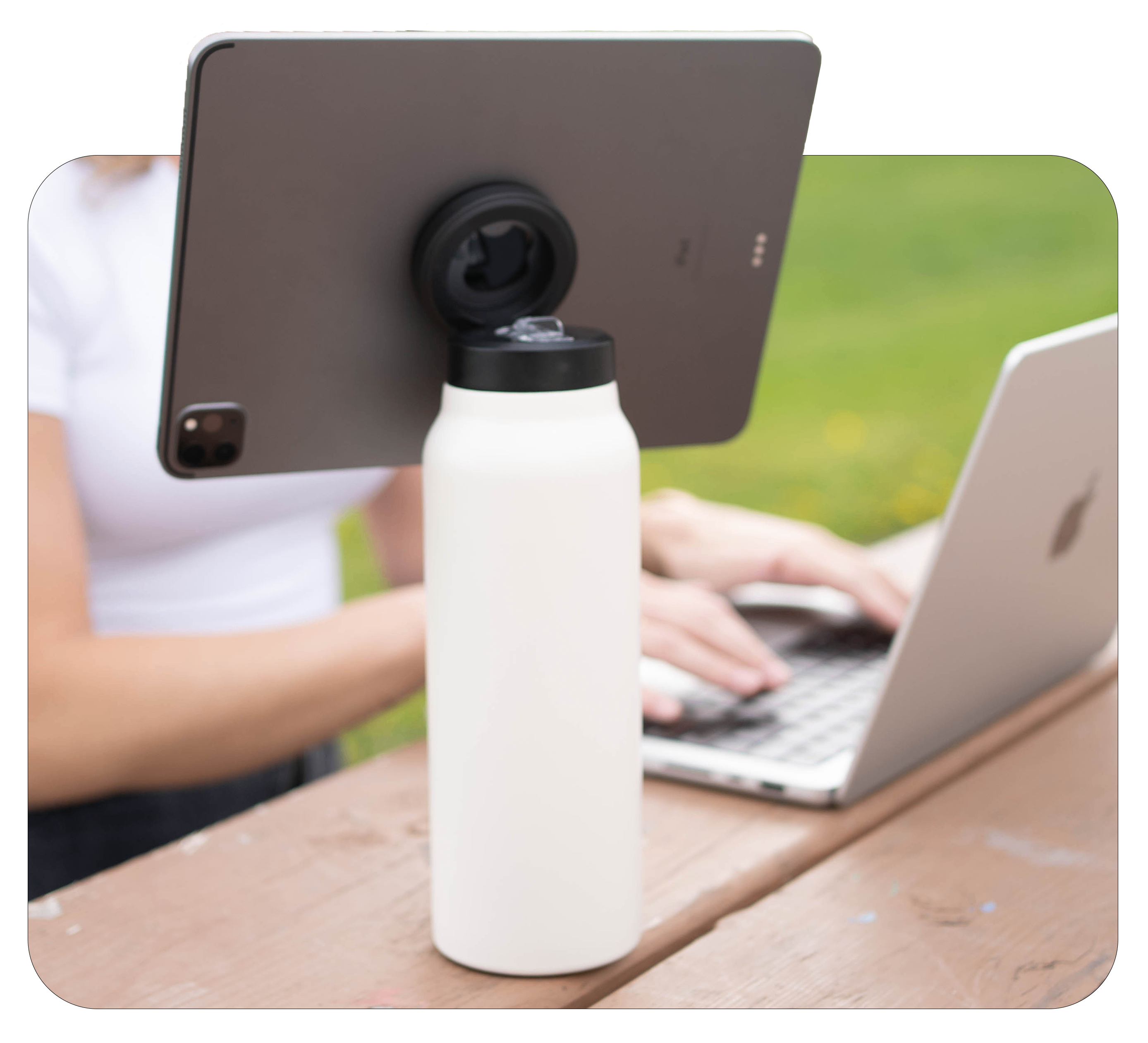 HydroBotty™ - All-in-One Water Bottle and Phone Holder