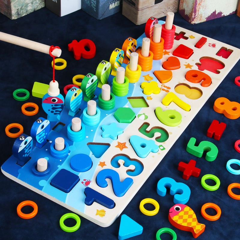 Woods™ - Développement des compétences - Tableau de jeu Montessori