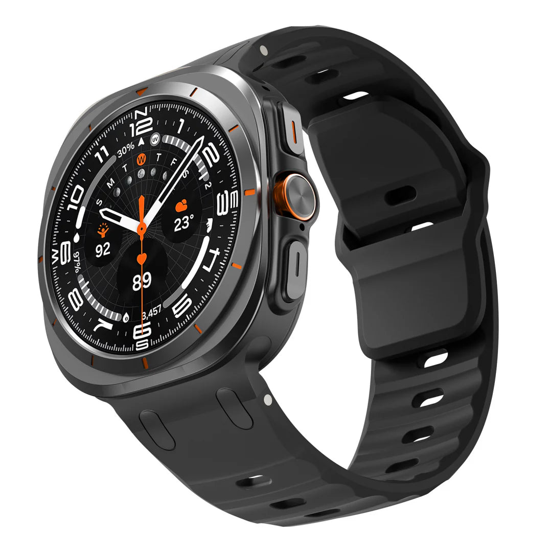 Bracelet de sport en silicone pour Samsung Galaxy Watch Ultra