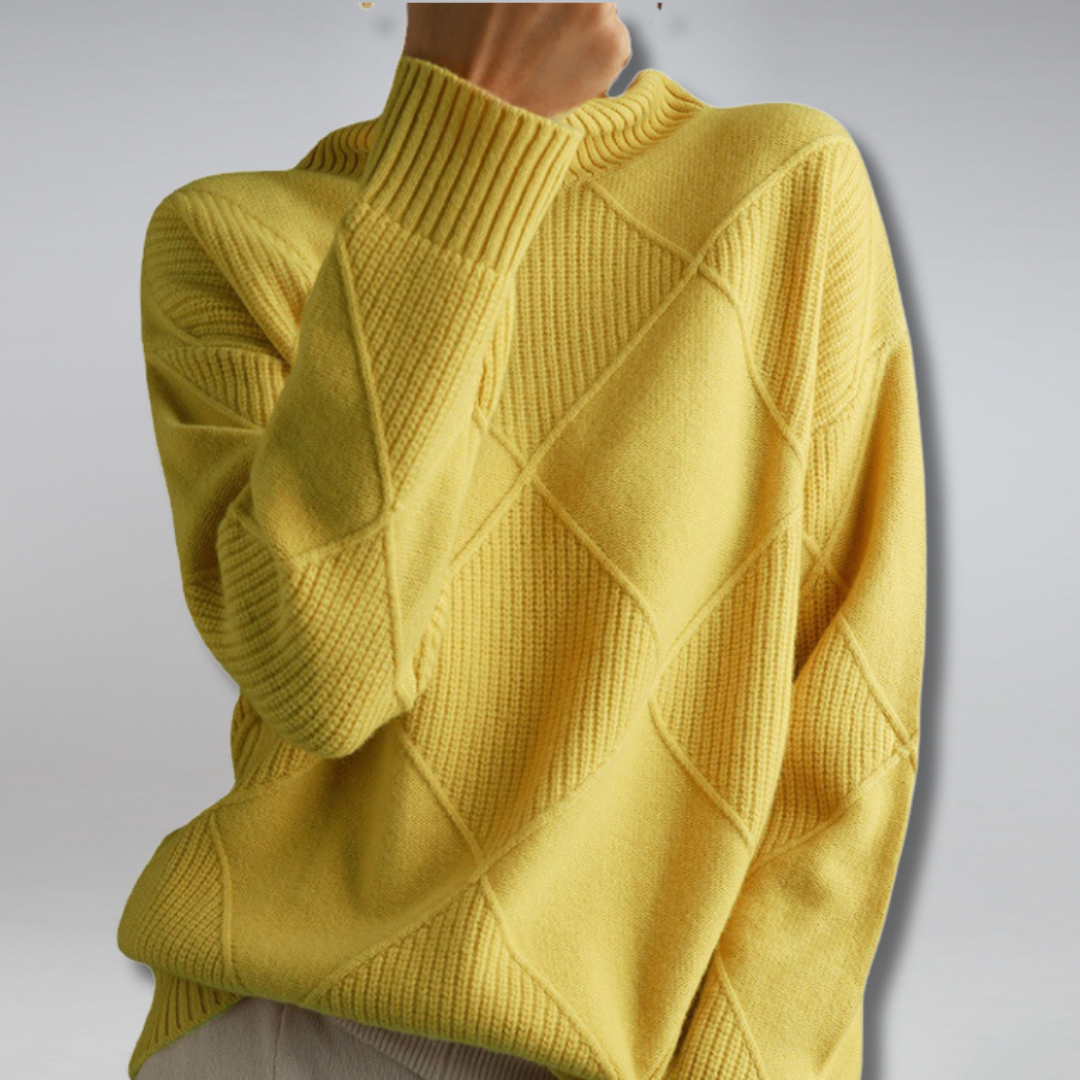 Adelle™ Cashmere Turtleneck-tröja