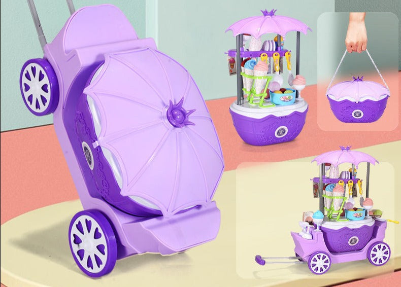 Candy Cart™ - glassbil för barn - rollspel