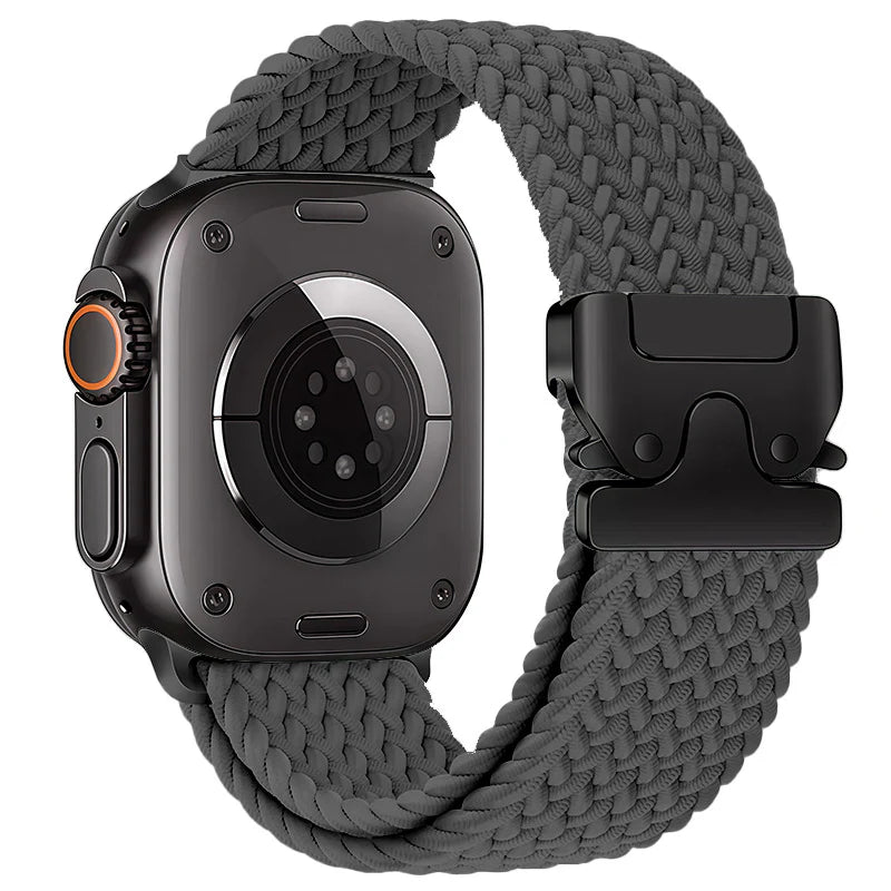 Nylon Geflochtenes Armband Für Apple Watch