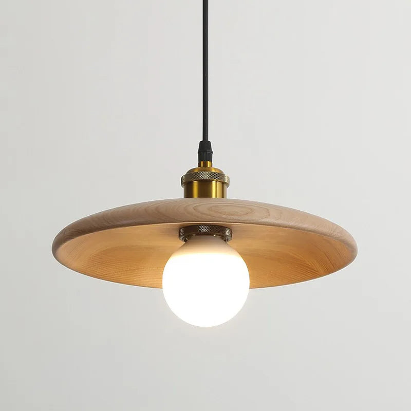 Dop | Houten plafondlamp