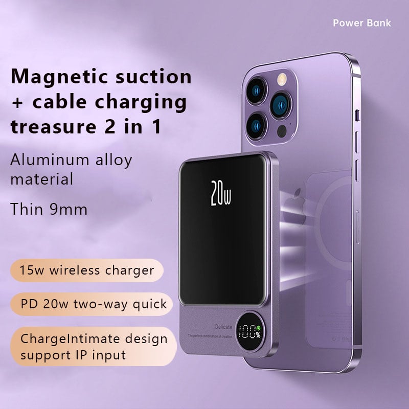 PowerSlim - Power Bank magnetico