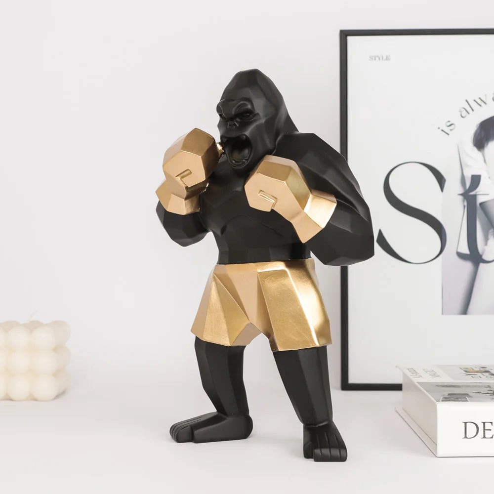 Geometrische Gorilla Boxer