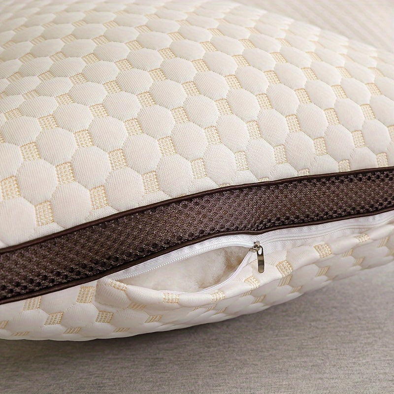 BubbleBliss Pillow - 3D-lichaamskussen van zacht gebreide stof voor uitzonderlijk comfort