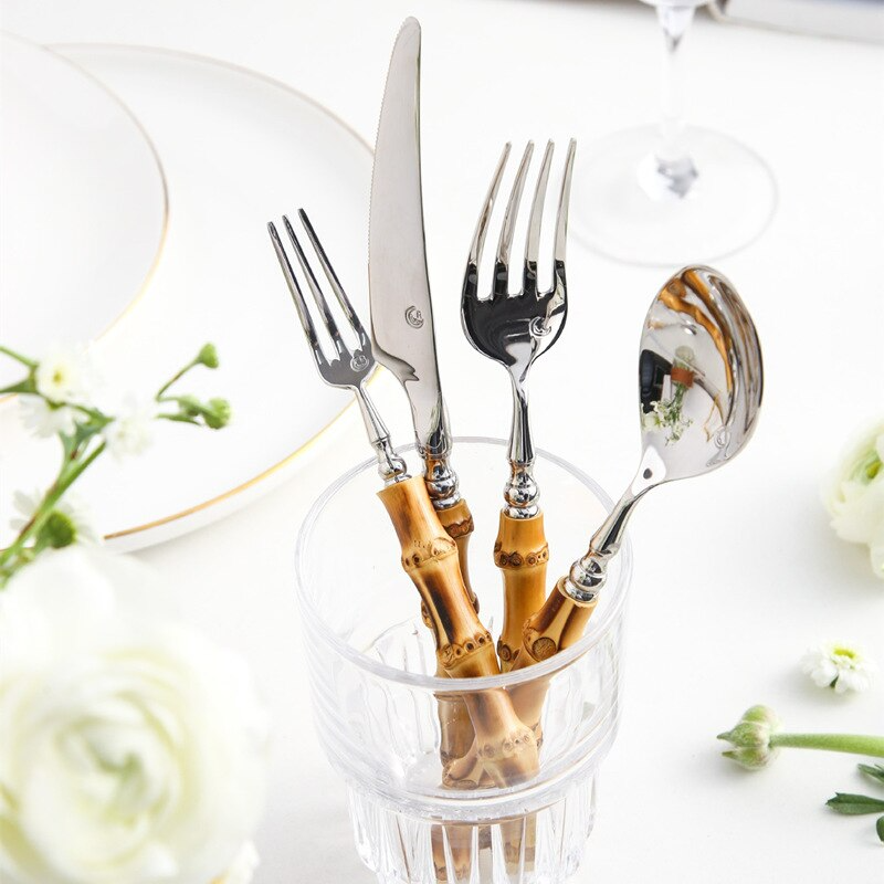 Natural Bamboo Cutlery Set