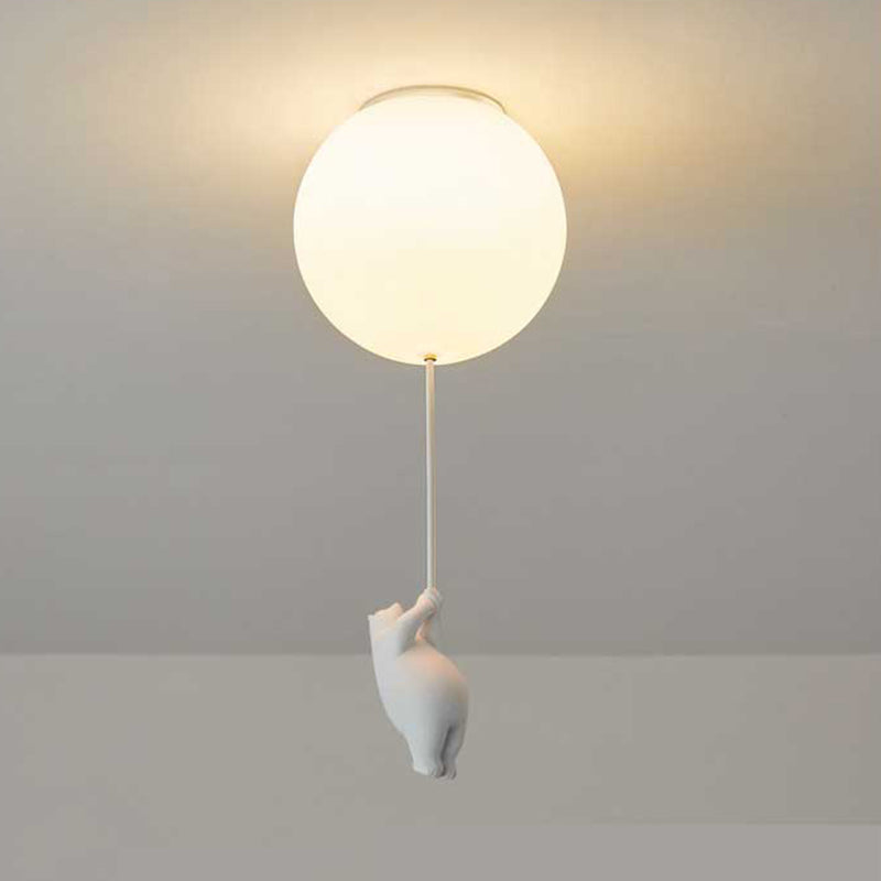 SkyDream Plafonniers Lampe suspendue pour enfants Ours et ballon