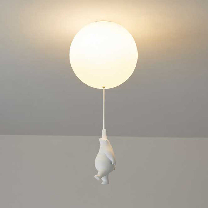 SkyDream Plafonniers Lampe suspendue pour enfants Ours et ballon