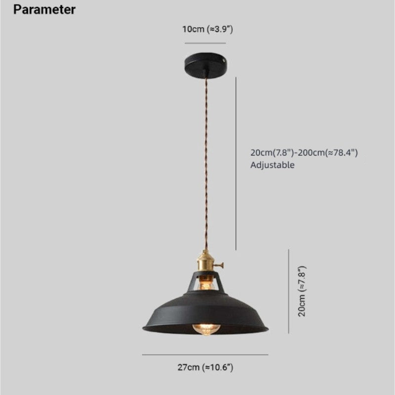 Spectrum - Lámpara colgante de metal con diseño vibrante