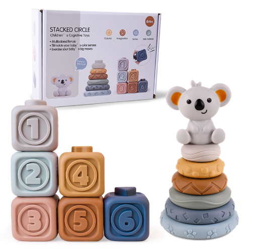 Koala Cubes™ - stabletårn - tyggeleker for babyer