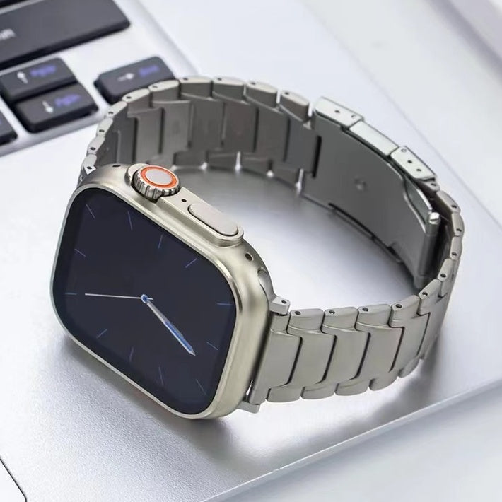 Titanium alloy strap Pro with rhombus design