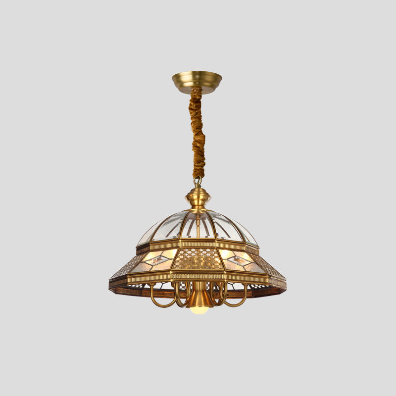 GeometrieLustre - Elegante metalen hanglamp