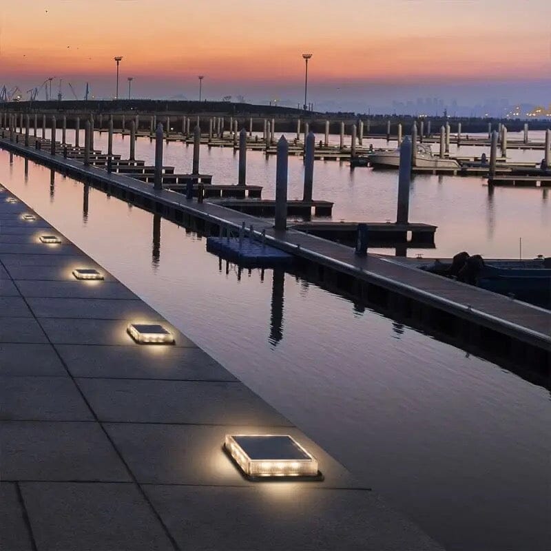 Solar LED Square floor Lights