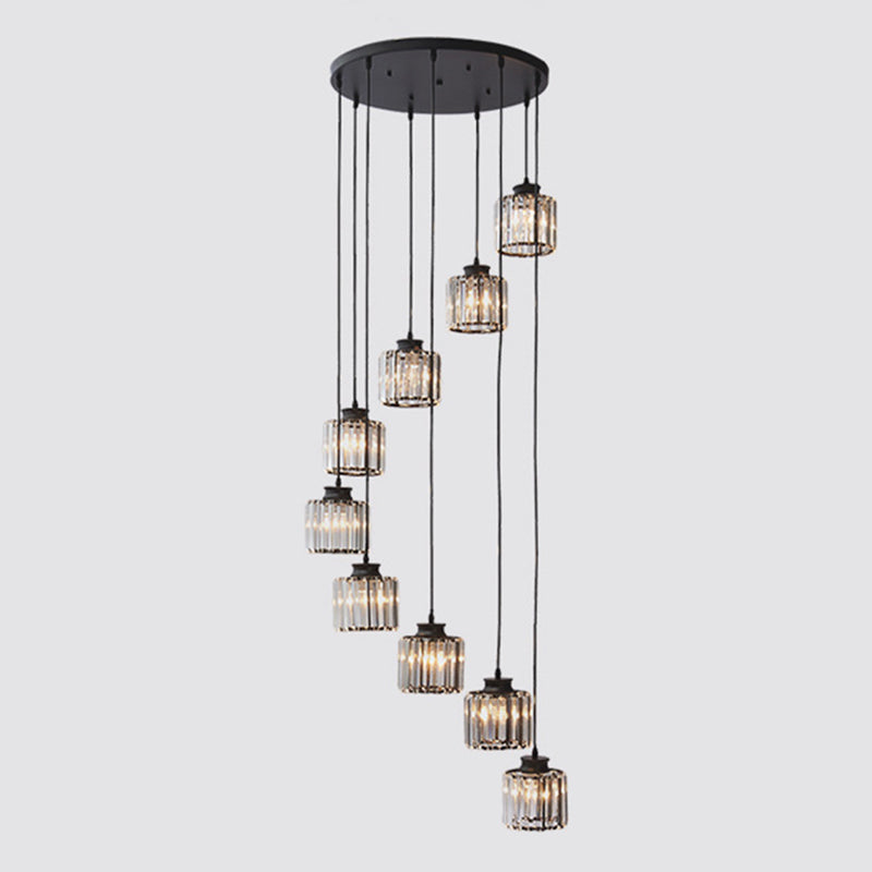 Aluminum Drum Hanging Lamp - Modern and Elegant