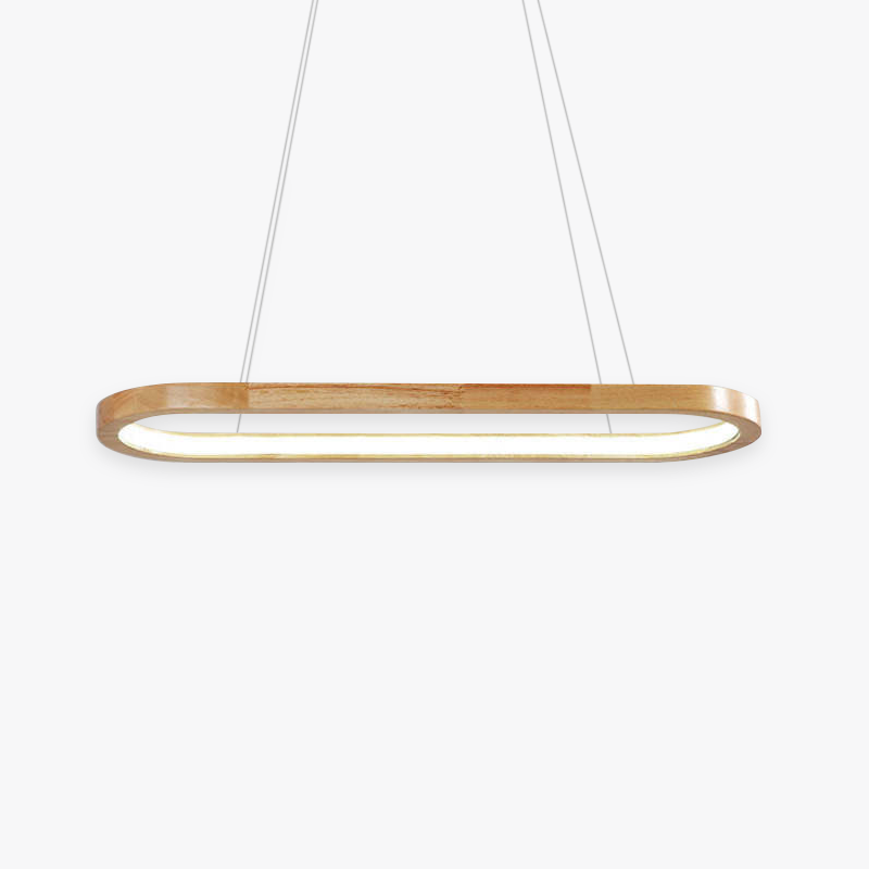 OzawaStyle - Moderne hengende lampe laget av metall og tre