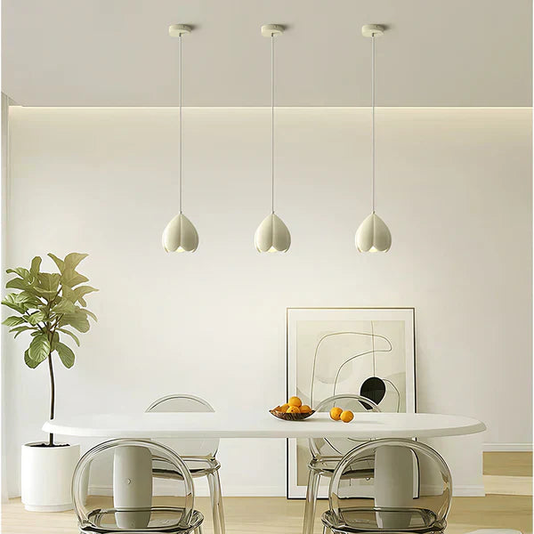 CreamLight - Elegante lampada a sospensione rustica