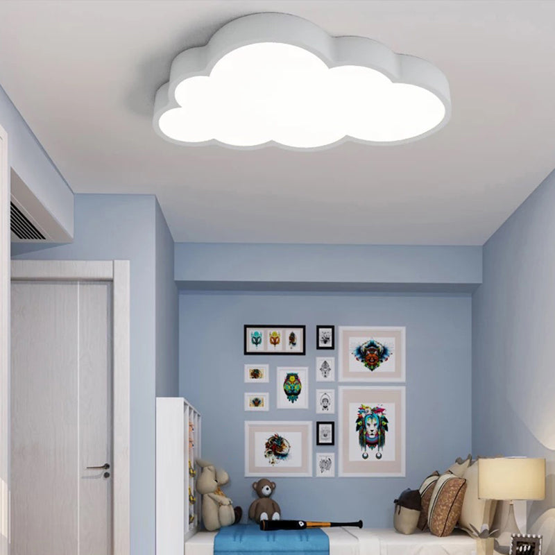 Lámpara de techo para habitación infantil LED Diseño Nube