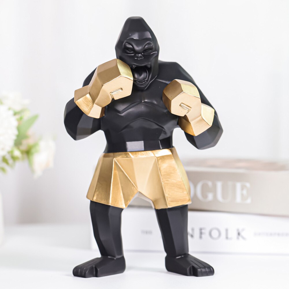 Geometrischer Gorilla-Boxer