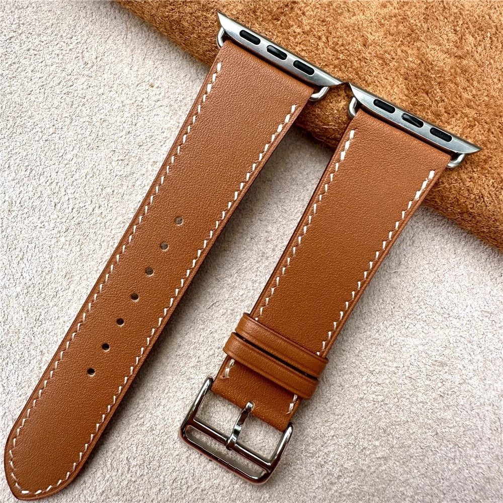 Bracelet en cuir Barenia pour Apple Watch