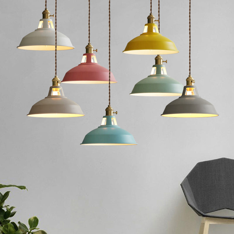 Retro hengende lampe - industriell stil