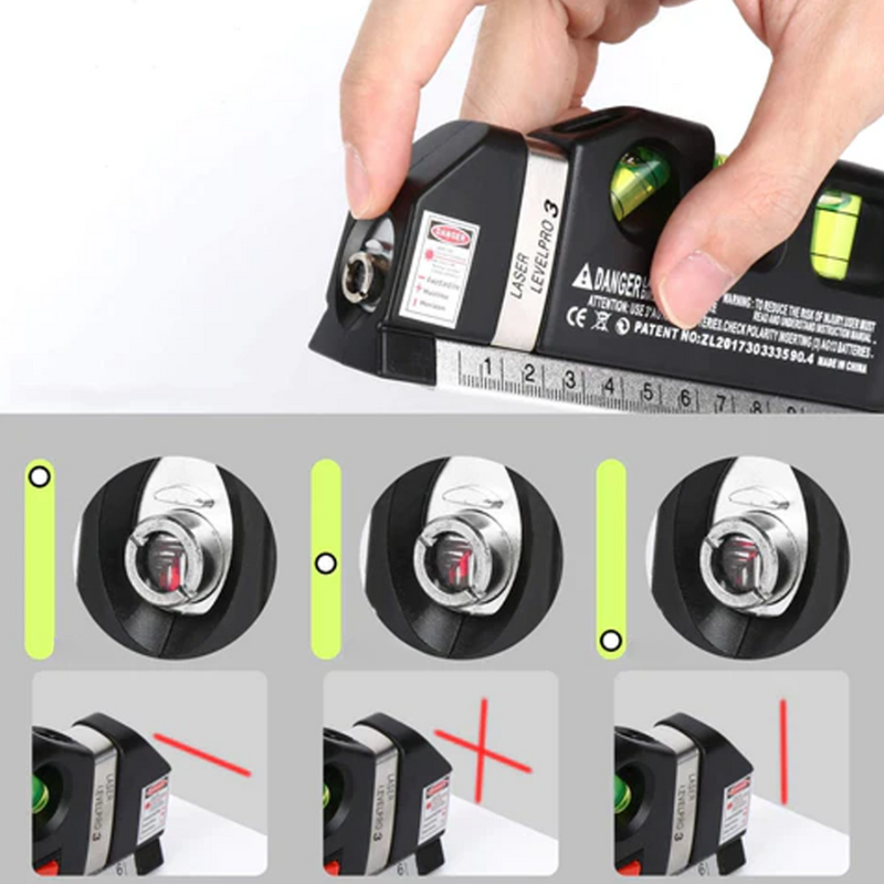 Laser Level Pro 3: Präzision und Vielseitigkeit für alle Ihre Projekte