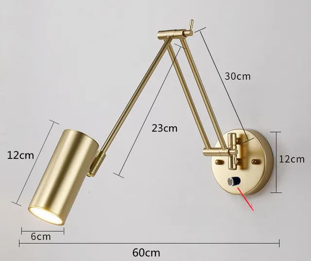 ÉtudeLum - Dimbar LED-vegglampe for kontor eller soverom