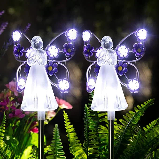 Angelicglow - Lampadine solari decorative per il giardino