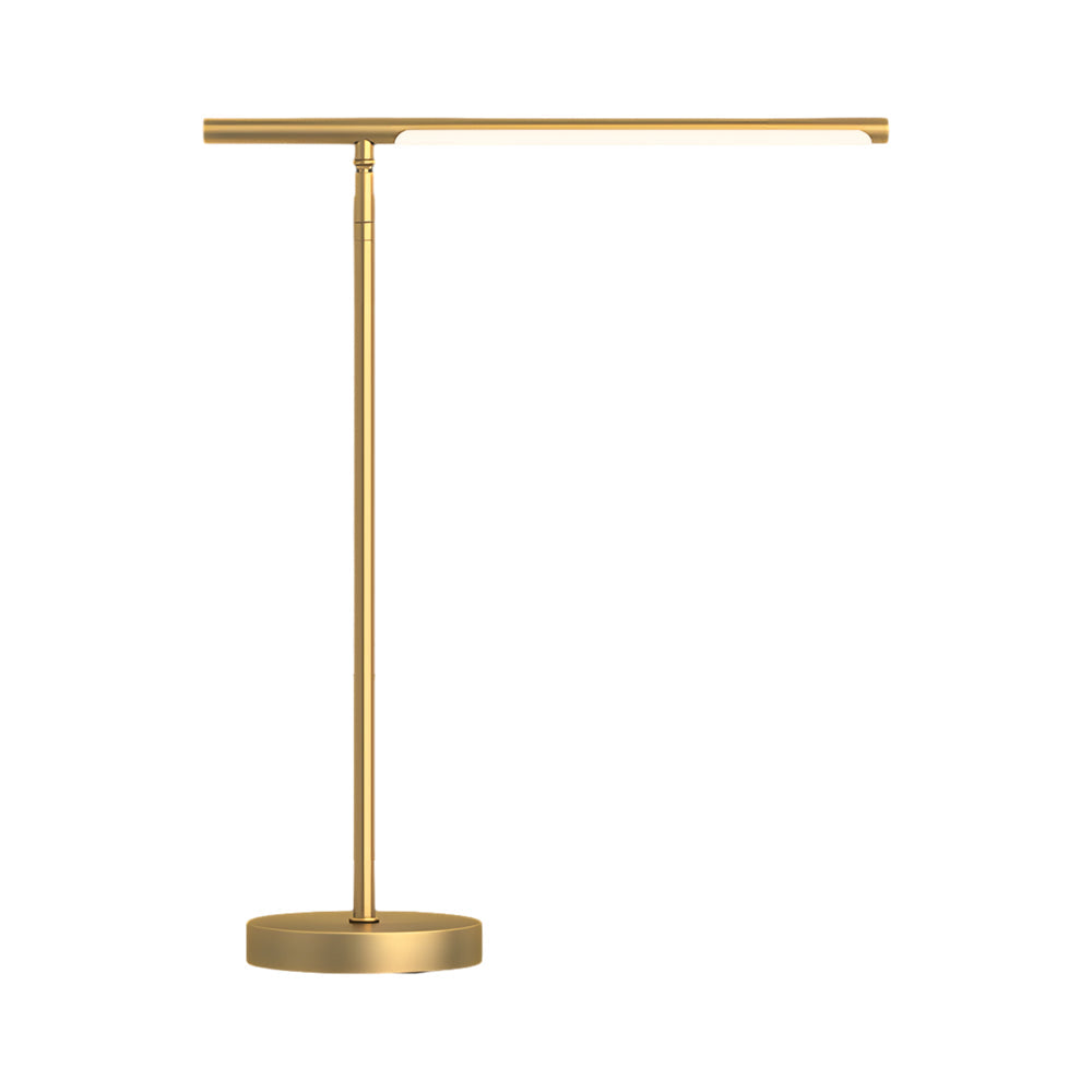 Copper Linear - Brass LED Desk Lamp with Adjustable Direction