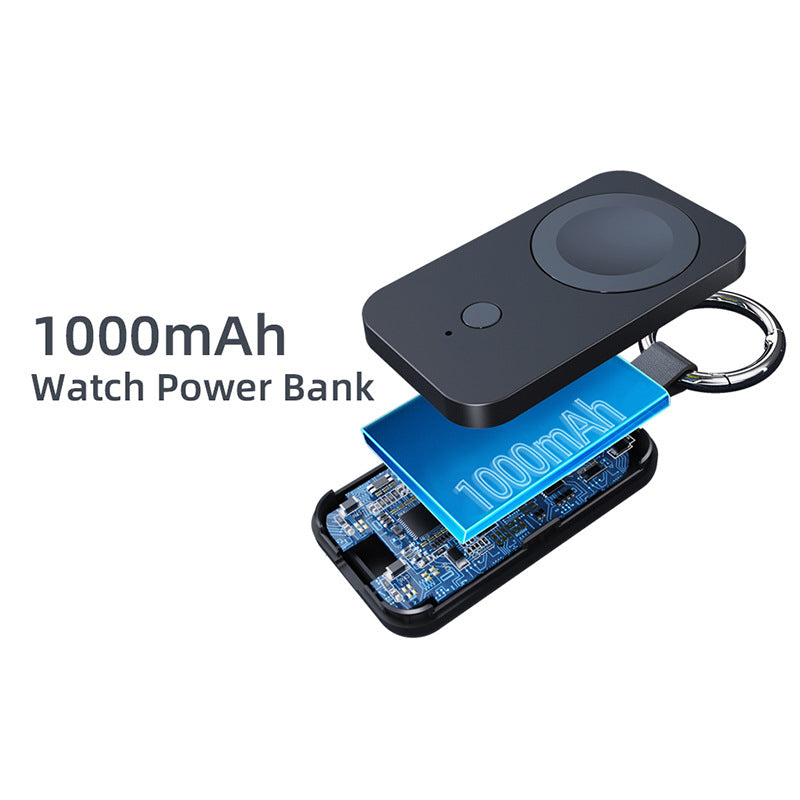 Smart Keychain Power Bank Fast Charging for Apple Watch / Samsung Watch