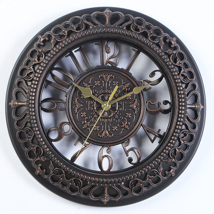 Reloj de pared antiguo y elegante: encanto vintage para cualquier habitación