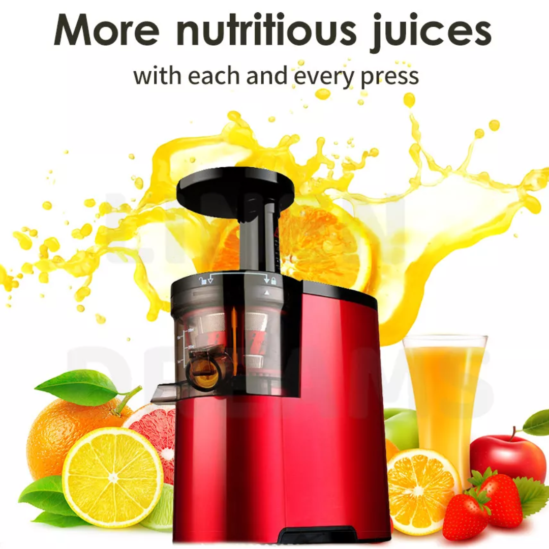 Cold Press Slow Juicer – Njut av slät, fruktfri färsk juice