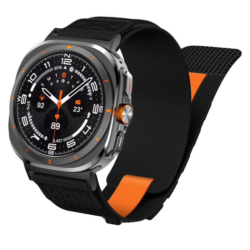 Taktisches Outdoor-Nylonarmband für Samsung Watch Ultra