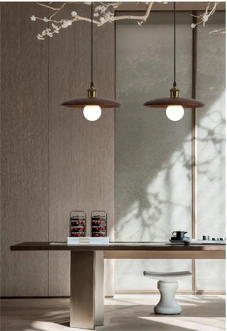 Dop | Houten plafondlamp