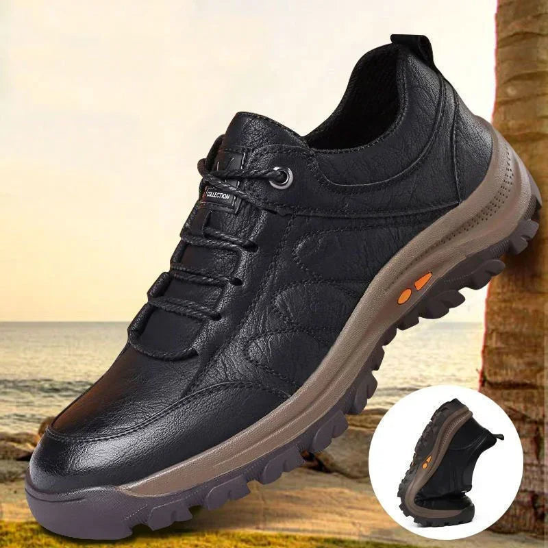 Men’s Casual Hand Stitching Arch Support & Non-slip Breathable Shoes