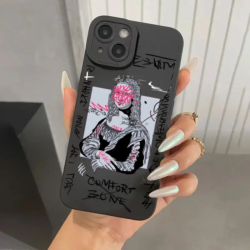 Vandaliseret iPhone-cover