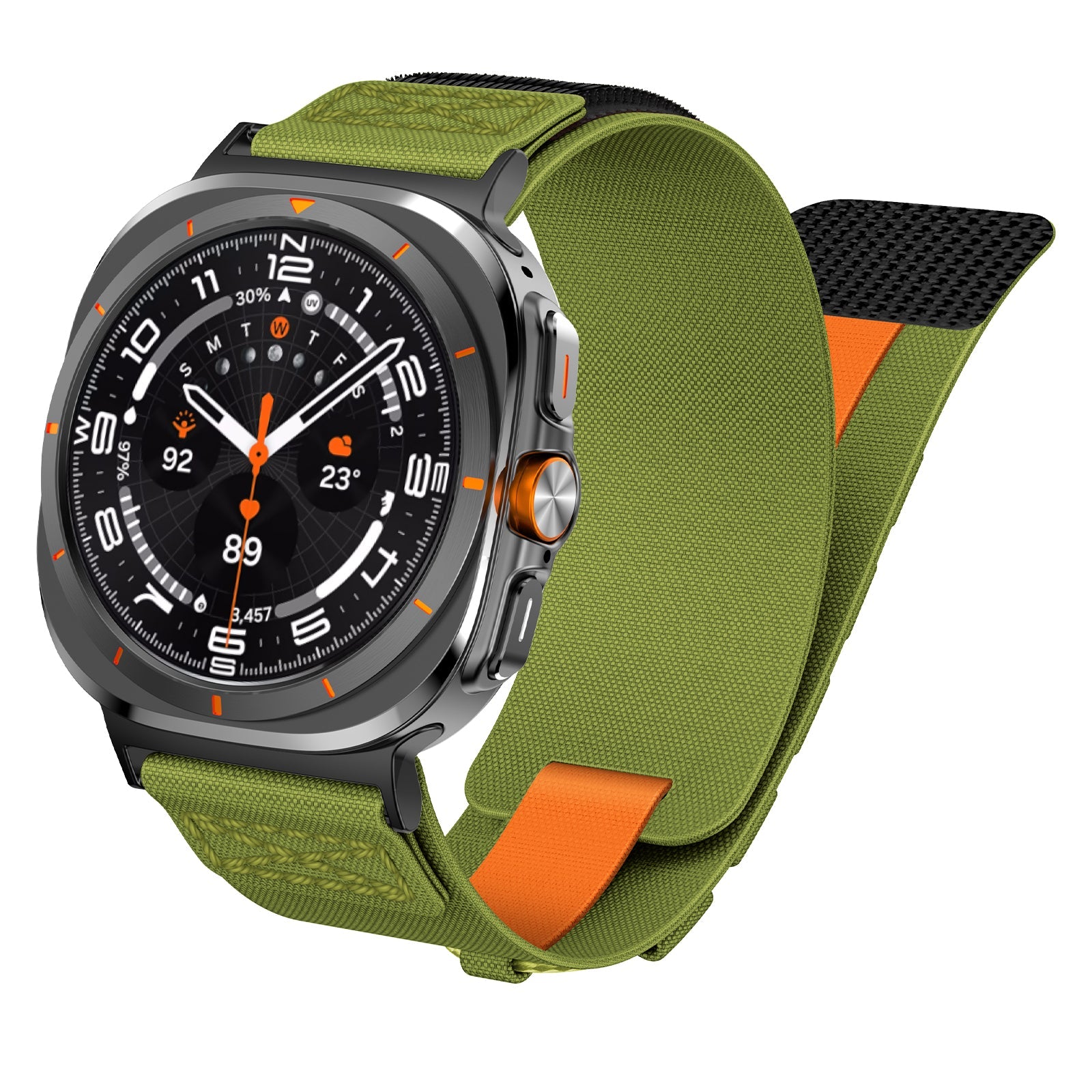 Upgraded Durable Nylon Watch Strap for Samsung Watch Ultra