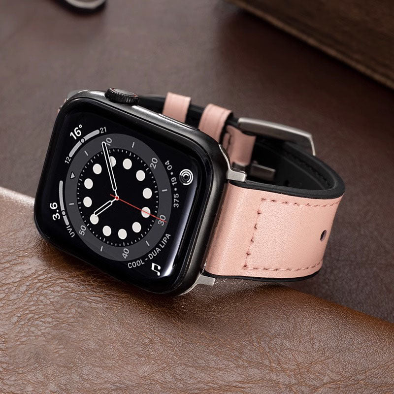 Leder-Silikon Apple Watch Band