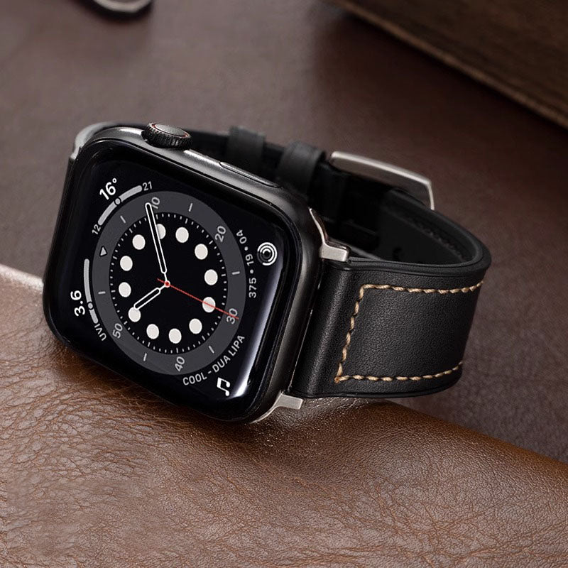 Leder-Silikon Apple Watch Band