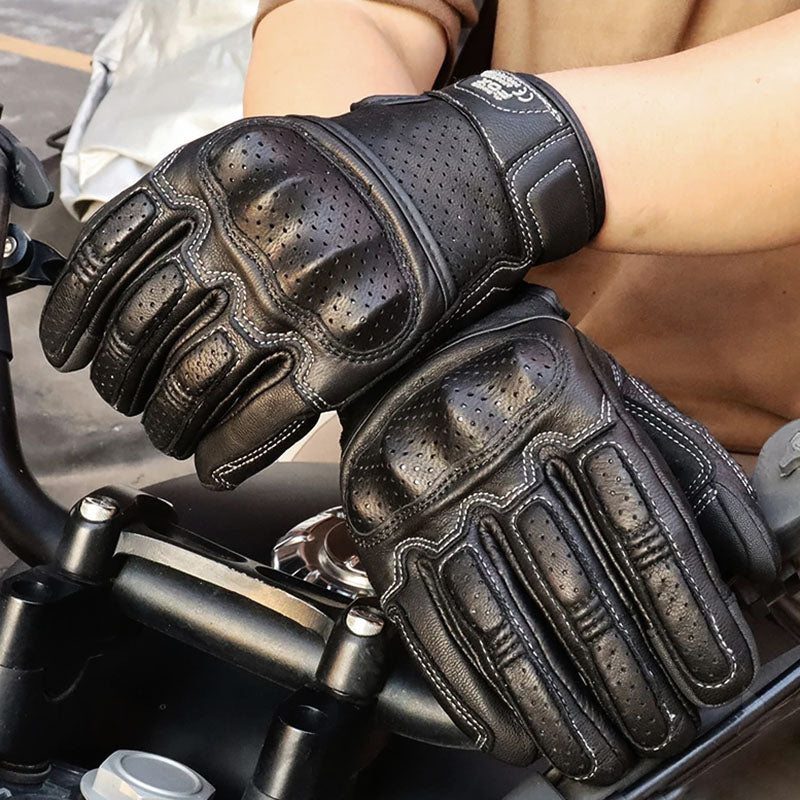 RetroTouch Motorradhandschuhe