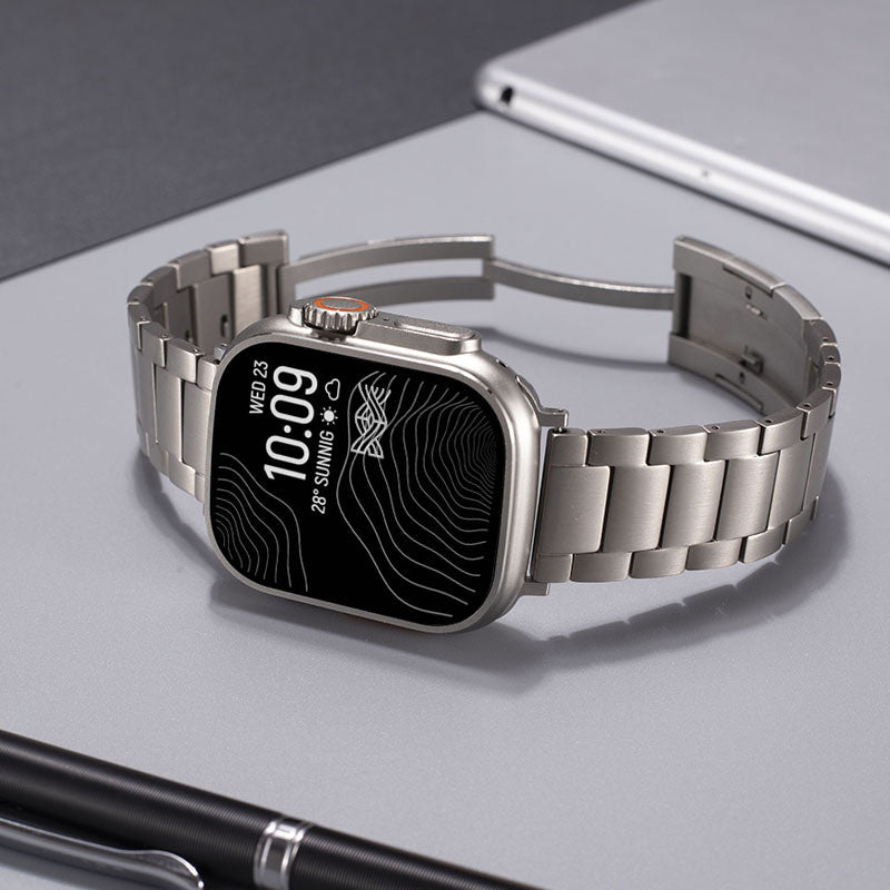 Bracelet en titane T01 pour Apple Watch