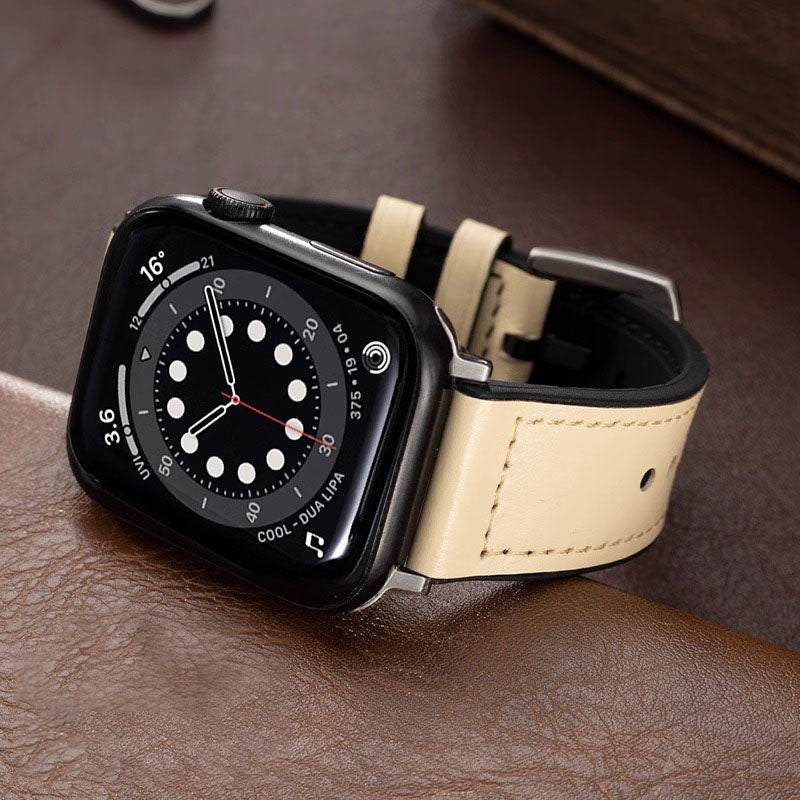 Leder-Silikon Apple Watch Band