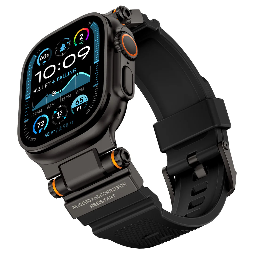 Mecha Design Silikonarmband für Apple Watch