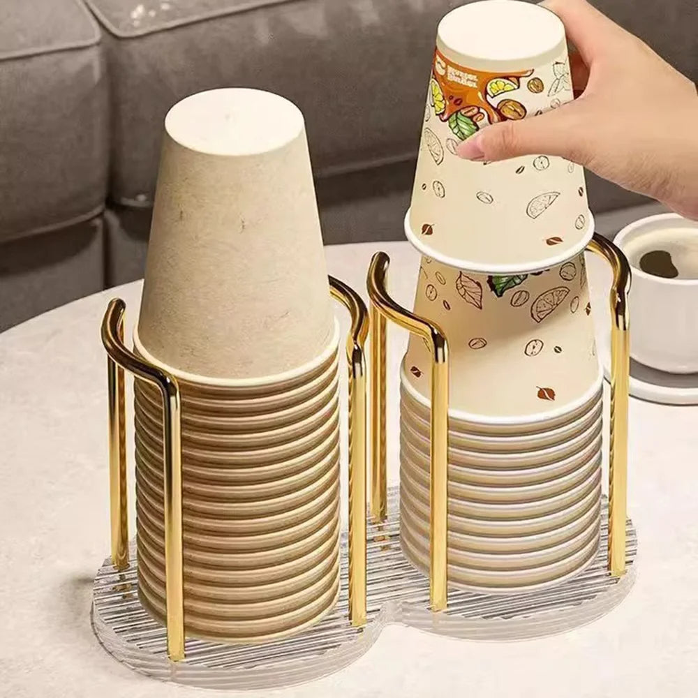 Luxe Plated Cup Holder