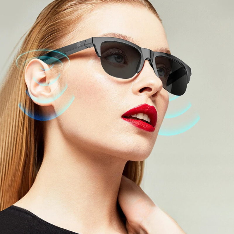 LunettesAudio - Waterproof Glasses with Bluetooth Headset for Scooters