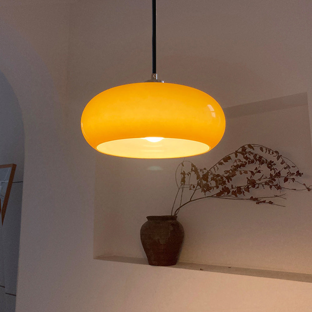 Hailie bread shape glass pendant Lamp